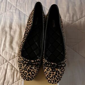 Michael Kors leopard flats